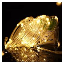 Le tube de LED allume les lumières de fête intérieures et extérieures, éclairage décoratif, lumières de noël 22m