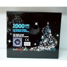 Lumières led blanches 1000, 20m + 2m de câble