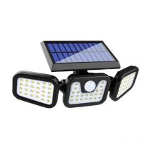 Lumières led de sécurité solaire, éclairage grand angle avec capteur de mouvement Rapanda