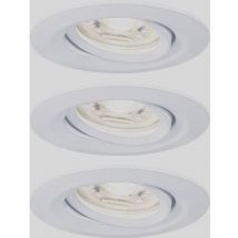 Paulmann - 92971 ebl Nova mini Plus Coin Luminaire à led encastrable jeu de 3 4.20 w blanc