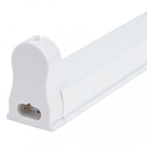 Luminaire Aluminium Eco 1 x Tube led T8 120Cm Connexion à Une Extrémité