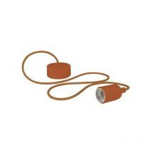Luminaire design a suspension en cordage - brun LAMPH01BR RI14768
