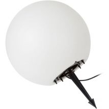 Lampe de terrasse globe d'extérieur 45 cm Perel