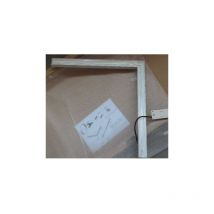 Dietal - Luminaire led 18W apparent en angle 90° profilé 590x590mm 4000K 1800lm sans accessoires 230V IK07 IP20 sunny-m surf