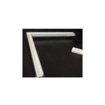 Dietal - Luminaire led 18W suspendu en angle 90° profilé 590x590mm 4000K 1800lm pour ligne continue 230V IK07 IP20 sunny-m susp