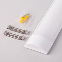 Greenice - Luminaire led de Surface Linéaire 18W 120Lm/W 2160Lm 2700oK 60Cm 40 000H [HO-LLS-18216060-WW]