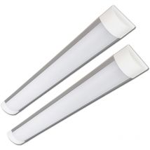 Led Atomant Sl - Réglette led intégrée Surface Mince 120cm cct 40W 4000LM Lot de 2 u. - cct