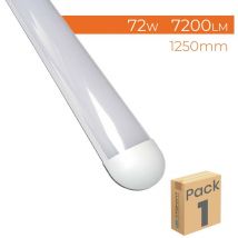 Led Atomant Sl - Luminaire led Lineal Surface Slim Plus 125cm 72W 7200LM Blanc froid 6500K - Pack 1 pce. - Blanc froid 6500K
