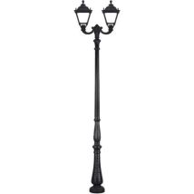 Luminaire pour mât 2 bras INDURA MEDIUM 4 IP55 E27 2x70W 690mm Noir