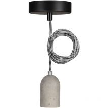 Bailey - luminaire suspendu bern - e27 - 1.5 mètres - béton 141473