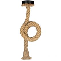 Bailey - luminaire suspendu rope - e27 - 1.5 mètres - effet corde 141483