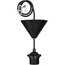 Luminaire suspendu Bailey tp - e27 - noir - 0.8 mètre Bailey 141258