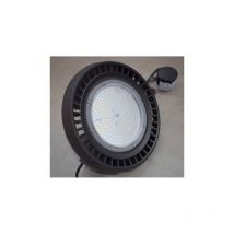 Airis - Luminaire suspendu led 100W highbay noir ø 296mm 5000K 14480lm 230V dimmable à detection hf 60° IK10 IP65 LW10V5W60NS