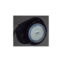 Airis - Luminaire suspendu led 120W highbay noir 5000K 230V grande hauteur 60° IK10 IP65 LHBL120WHP2