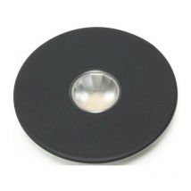 L&s - Luminaria de empotrar Superlight negro 12 v 2,9 w emotion
