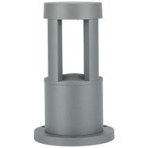 V-tac - Là¡mpara de pie de jardàn led cob 10W Color Gris h:25cm 6400K IP65