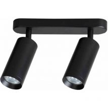 Mica - Luminaria Spot Black 2xGU10