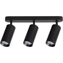 Mica - Luminaria Spot Black 3xGU10