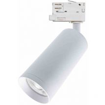 Mica - Luminaria Track White 1xGU10 - 3 circuitos