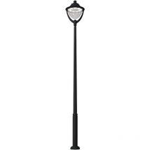 Novolux - Luminaria para poste gunther top IP65 GX53 850mm Negro