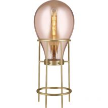 Lampada da Terra Lumineca Hatann 40x108 cm M Ambra