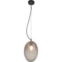 Lampada a Sospensione Lumineca Manict 23x35 cm Grigio