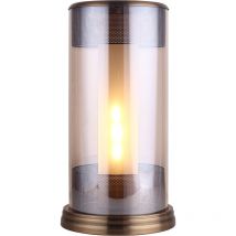 Tischlampe Lumineca Panbat 24x45 cm Champagner Farbe