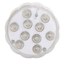 Jeffergarden ciciglow Lumière sous-marine, lumières led sous-marines étanches rgb 16 couleurs changeantes lumière de piscine avec télécommande ir à