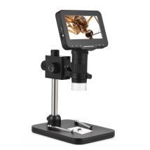 Benobby Kids - lifcausal Microscope Numérique usb Haute Résolution fhd 1080P avec Luminosité Réglable et Grand Écran ips 4,3 Pouces pour