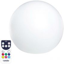 Palla luminosa senza fili a LED galleggiante, multicolore D50CM BOBBY