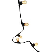 Guirlande lumineuse – 10 ampoules LED E27 – 5 mètres – IP44 – Lumi Jardin