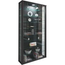 Holz Glas Stand Vitrine Lumo Maxi