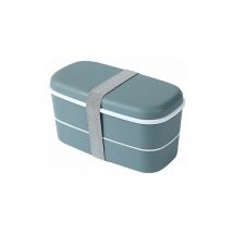 Gabrielle - Lunch Box Grande Capacité Pour Adultes - Bento - Etanche Sans bpa - Boite Repas Compartiment Double avec Couverts & Séparateurs
