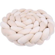Rwoythk - 2M Tour de lit Bébé Oreiller aide au sommeil enfant bébé oreiller stéréotypé Beige