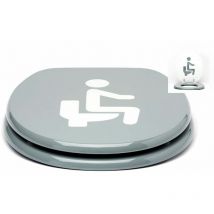 Lunette de toilettes Thème Picto
