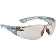 Lunettes de protection Bolle rush+, Marron, Polycarbonate anti-buée, Résistant aux rayures ( Prix pour 1 )