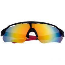 Dunlop - Lunettes De Cyclisme Avec Étui, Couleurs Assorties.
