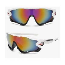 Lunettes de cyclisme - Lunettes de soleil de sport pour le cyclisme Verres miroir