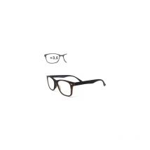 Lunettes de lecture Illinois, imprimé écaille de tortue, grossissement +3,5