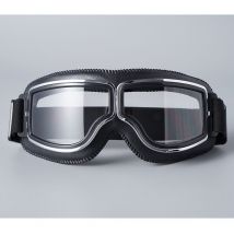 Lunettes de moto rétro aviateur
