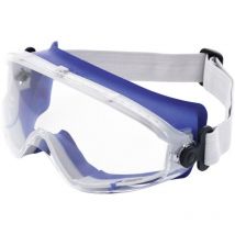 Lunettes de protect. à vision intégrale daylight top en 166 monture bleue, verres transparents polycarbonate Promat