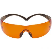 Lunettes de protection 3M SecureFit 400 Jaune Polycarbonate (pc) antibuée, Résistant aux rayures, protection uv 400 ( Prix pour 1 )