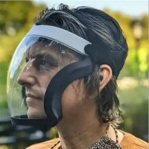 Lunettes de protection anti-buée Masque intégral Hd Transparent Étanche à la poussière Étanche aux éclaboussures Lunettes d'équitation