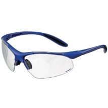 Lunettes de protection daylight premium en 166 branches bleu foncé, verres transparents polycarbonate Promat