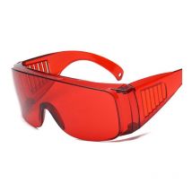 Lunettes de protection, lunettes laser, lunettes de protection, lunettes de protection laser, pour la protection des yeux, filtre à lunettes(rouge