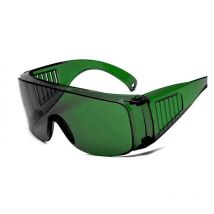 Lunettes de protection, lunettes laser, lunettes de protection, lunettes de protection laser, pour la protection des yeux, filtre à lunettes(vert