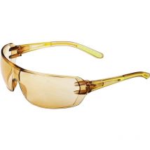 Lunettes de protection obligatoires Delta Plus heli Marron antibuée ( Prix pour 1 )