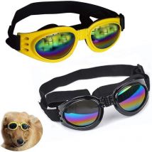 Lunettes de protection pour animaux de compagnie à la mode, lunettes de soleil pour chien, lunettes de soleil ultraviolettes