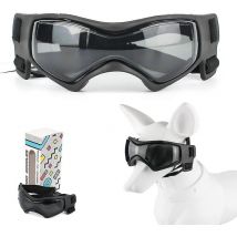 Fei Yu - Lunettes de protection pour chien faciles à porter, lunettes de soleil pour petits chiens, protection uv réglable, lunettes imperméables et