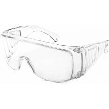 Lunettes de Protection Transparentes Protègent Les Yeux Pendant à l'épreuve du Vent, du Sable et du Brouillard,Contre Les Rayons Ultraviolets et